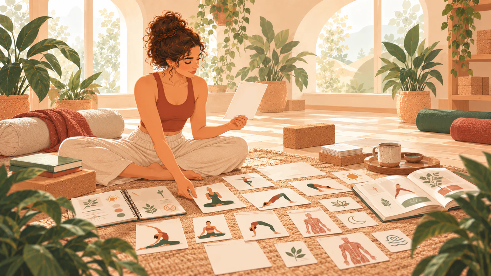 Work Smarter: Reviewing Yoga Knowledge Without Rereading Everything